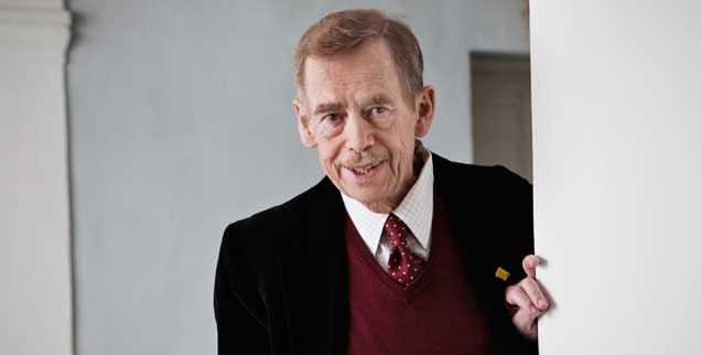 Saß nie einer Ideologie auf: Vaclav Havel, Schriftsteller, Staatsmann, Bürgerrechtler (Foto: pa/Horazny)