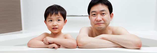 Japans Väter werden mit Werbung geködert: Wer ein Familienmensch sein will, lässt sich jetzt zum »Ikuman« fortbilden. Ob´s dem Nachwuchs nützt?  (Foto: istockphoto/tetsuomorita)