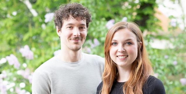 Kämpfen gegen Sprachmanöver der Neuen Rechten:Maria Timtschenko und Johannes Giesler (Foto: Verena Timtschenko)